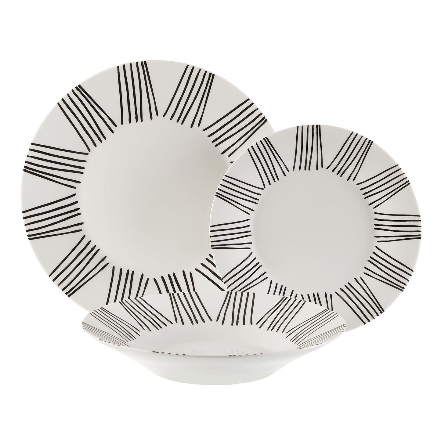 VERSA SERVIZIO PIATTI NEW LINES 36 PZ