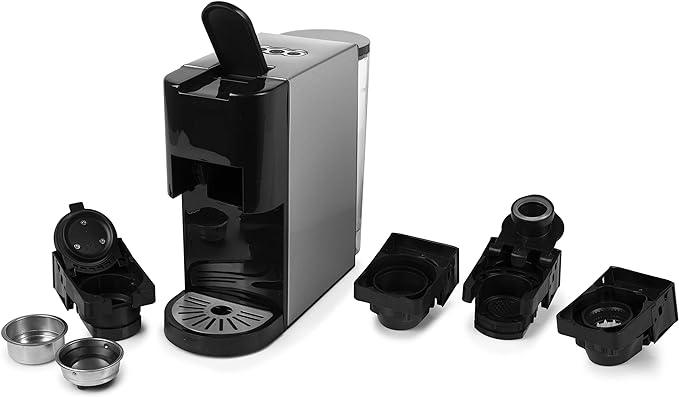 MACCHINA CAFFÈ PRINCESS 5IN1 NERA/ACCIAIO