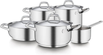 BATTERIA PENTOLE CHEF LINE 9 PZ